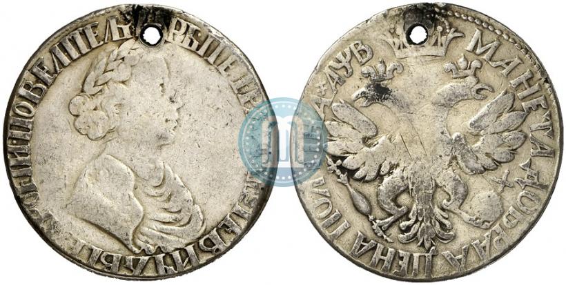 Picture Poltina 1702 year  "Narrow portrait"
