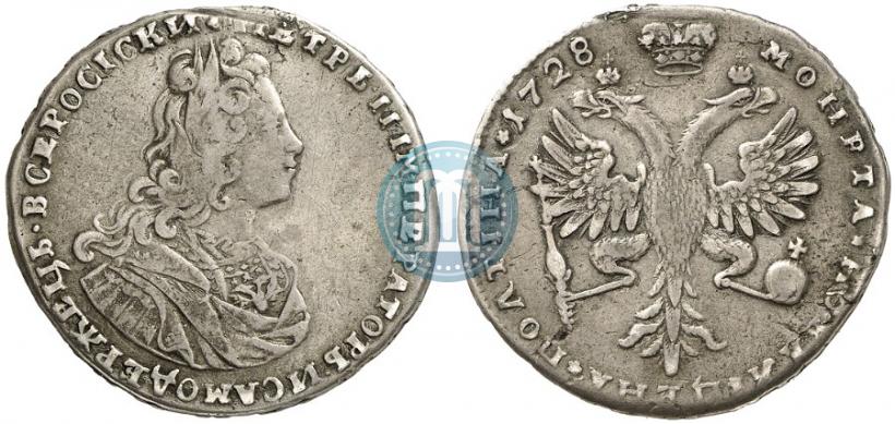 Picture Poltina 1728 year  
