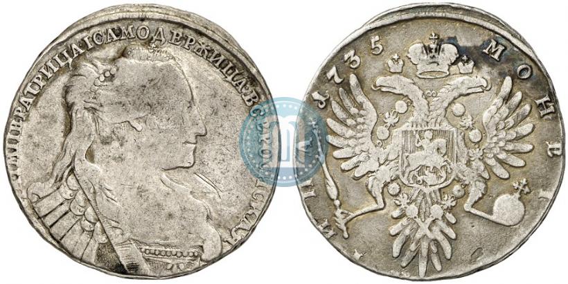 Picture Poltina 1735 year  