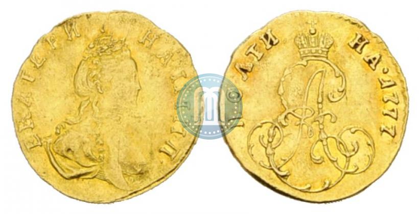 Фото Полтина 1777 года  