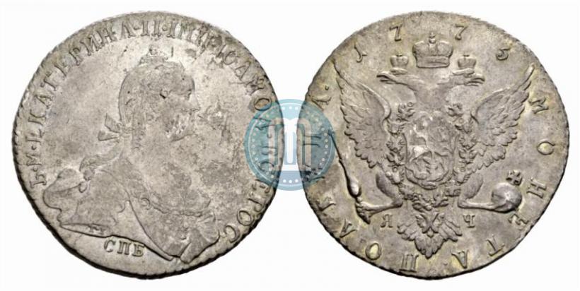 Фото Полтина 1773 года СПБ-ЯЧ 