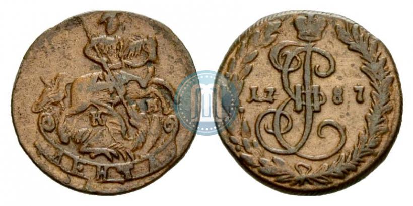 Picture Denga 1787 year КМ 
