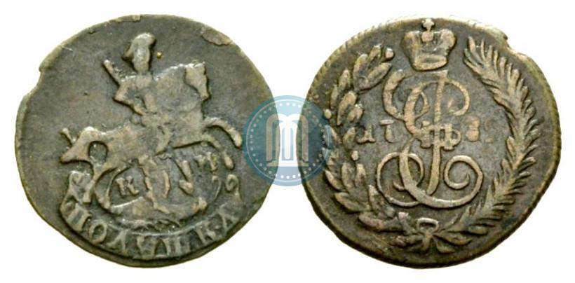 Фото Полушка 1789 года КМ 