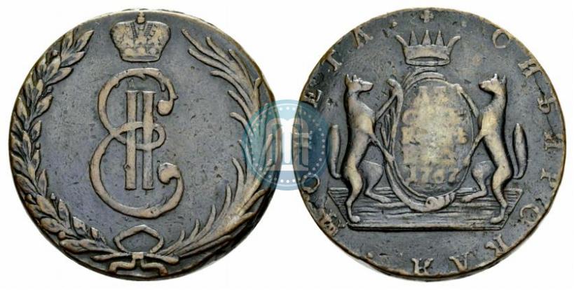 Picture 10 kopecks 1767 year  