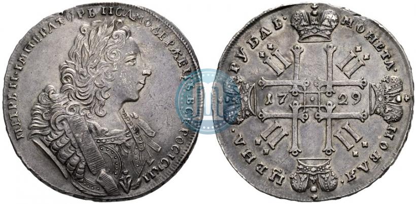 Picture 1 rouble 1729 year  "Type of 1729"