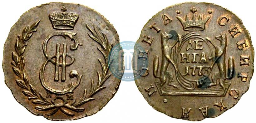 Фото Денга 1773 года КМ 