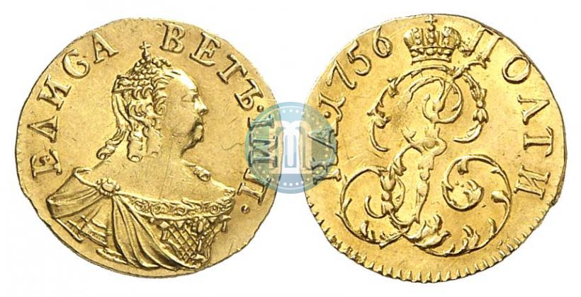 Picture Poltina 1756 year  
