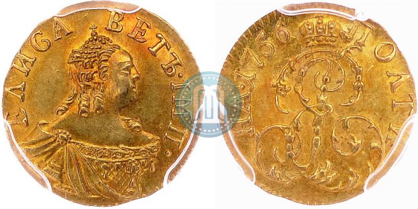 Picture Poltina 1756 year  