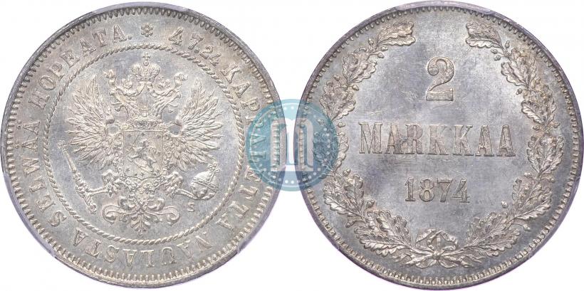 Фото 2 марки 1874 года S 