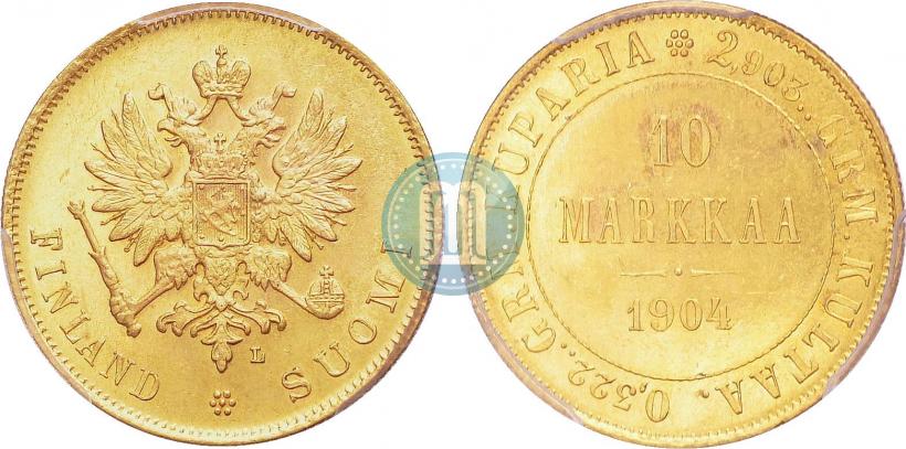 Picture 10 markkaa 1904 year L 