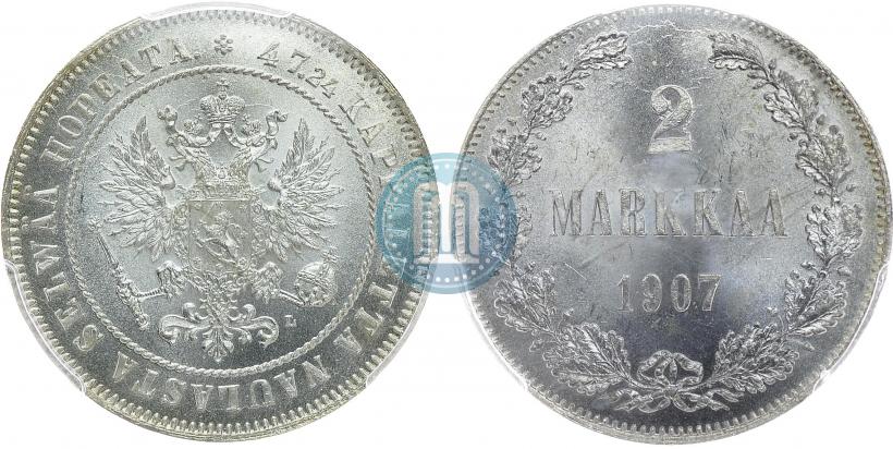 Picture 2 markkaa 1907 year L 