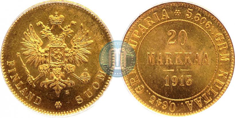 Picture 20 markkaa 1913 year S 
