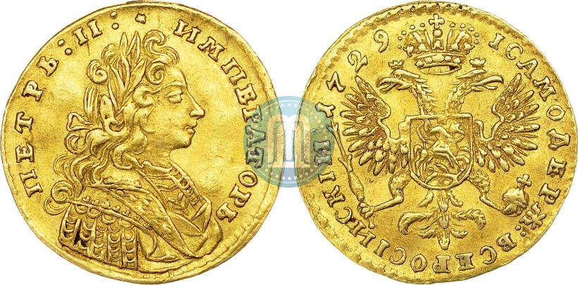 Picture 1 ducat 1729 year  