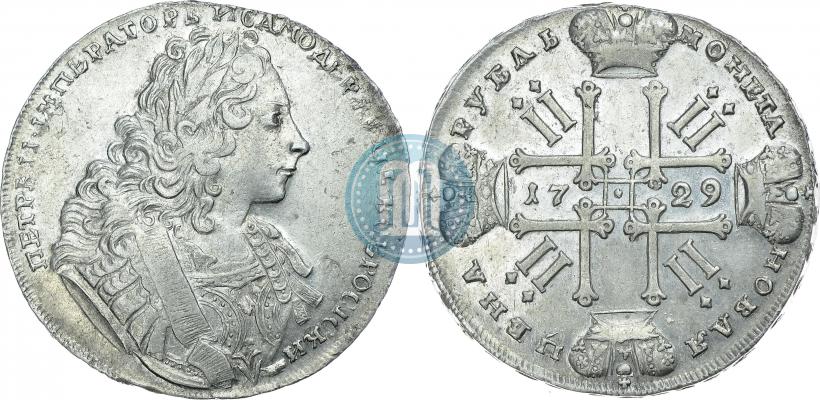 Picture 1 rouble 1729 year  "Type of 1729"