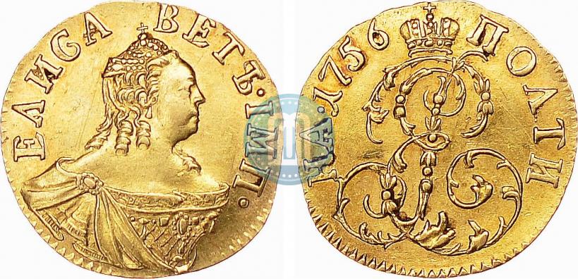 Picture Poltina 1756 year  