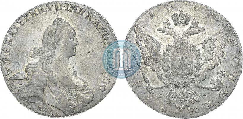 Picture 1 rouble 1768 year ММД-EI 