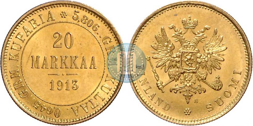 Фото 20 марок 1913 года S 