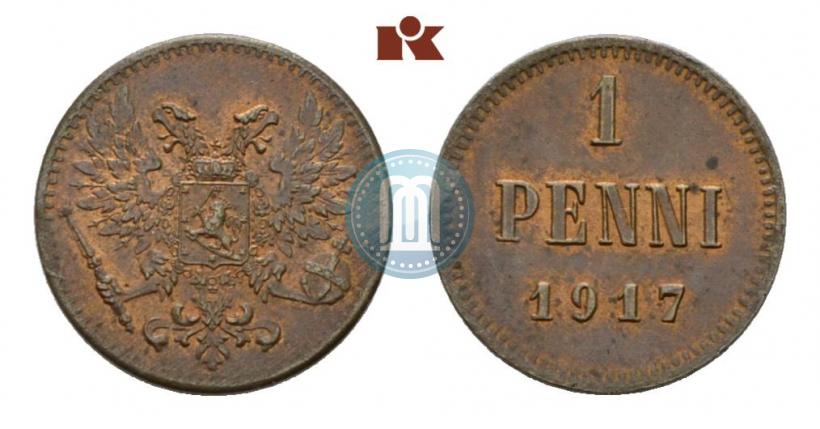 Picture 1 penni 1917 year  