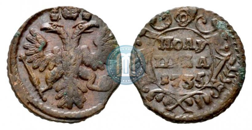 Picture Polushka 1735 year  