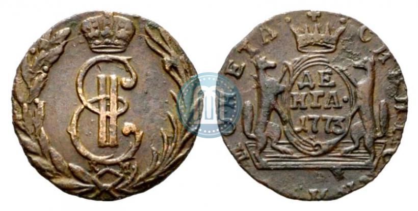 Фото Денга 1773 года КМ 