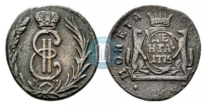 Фото Денга 1775 года КМ 
