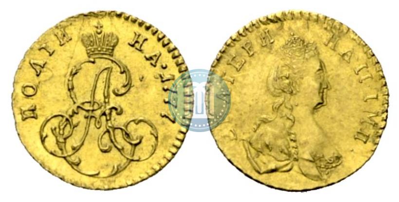 Фото Полтина 1777 года  