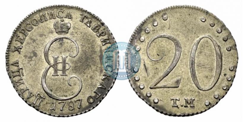 Picture 20 kopecks 1787 year ТМ 