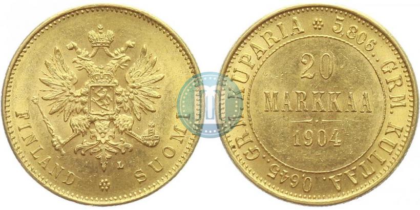 Фото 20 марок 1904 года L 