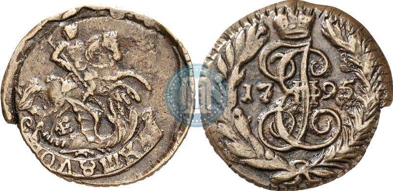 Фото Полушка 1795 года ЕМ 