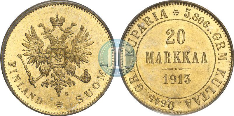 Фото 20 марок 1913 года S 