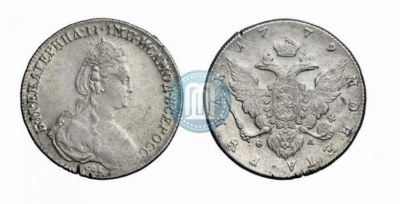 Picture 1 rouble 1779 year СПБ-ФЛ 