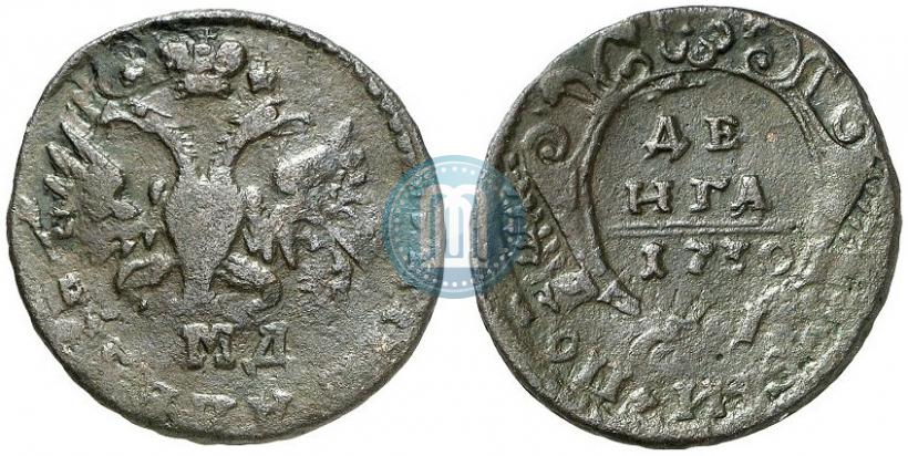 Фото Денга 1730 года  