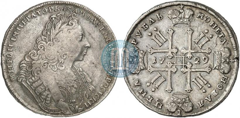 Picture 1 rouble 1729 year  "Type of 1729"