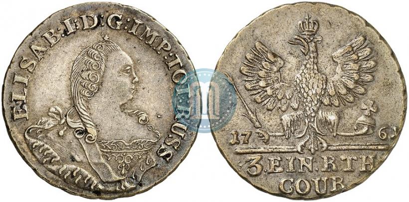 Фото 1/3 талера 1761 года  