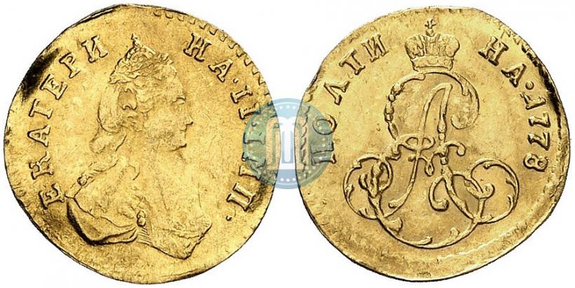 Фото Полтина 1778 года  