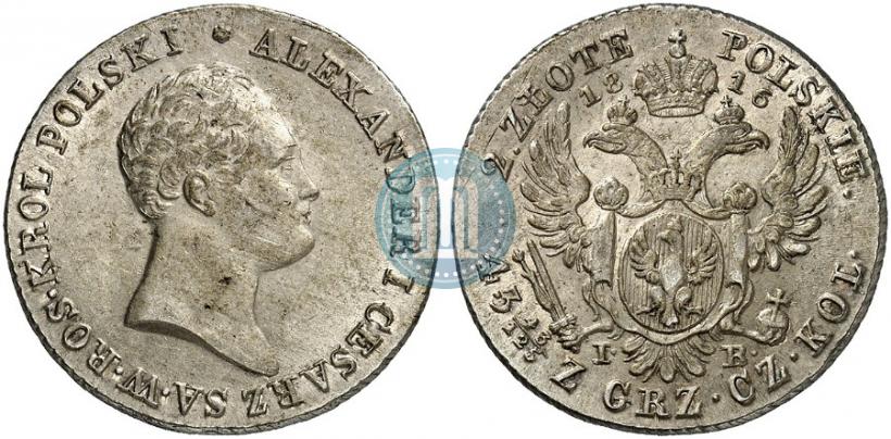 Picture 2 złote 1816 year IB 
