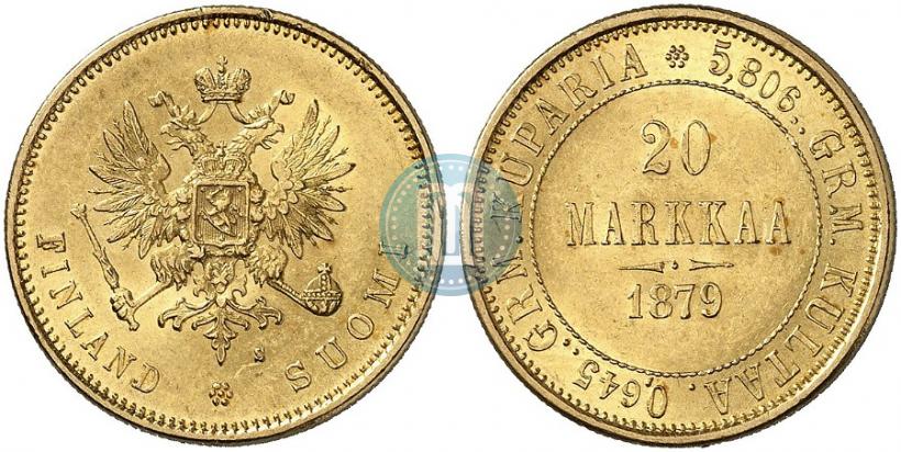 Фото 20 марок 1879 года S 