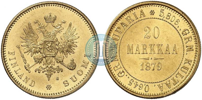 Фото 20 марок 1879 года S 