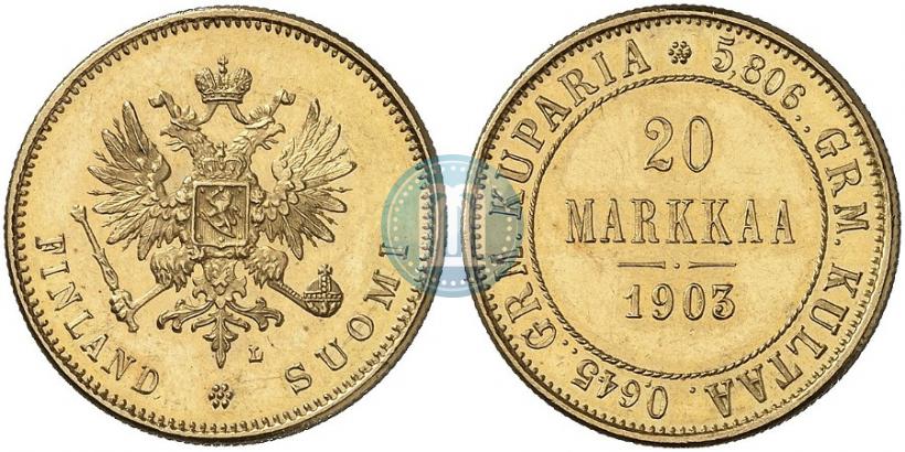 Фото 20 марок 1903 года L 