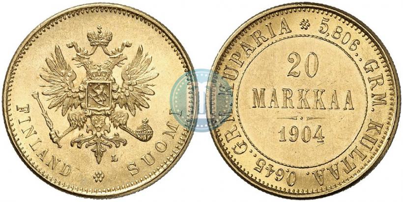 Фото 20 марок 1904 года L 