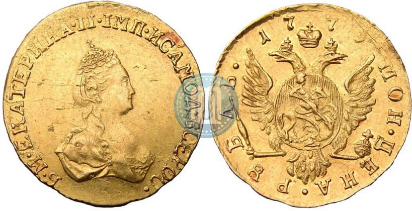 Фото 1 рубль 1779 года  