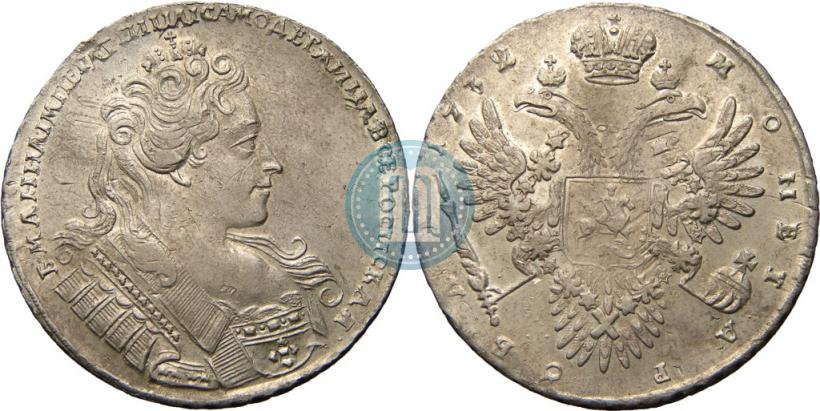 Picture 1 rouble 1732 year  