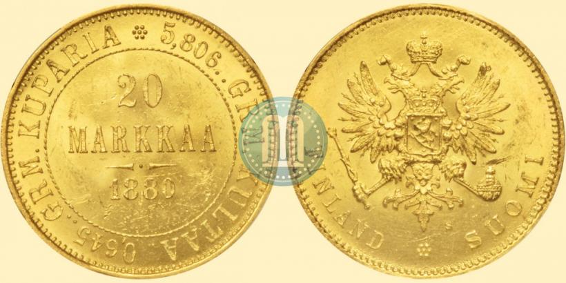 Фото 20 марок 1880 года S 