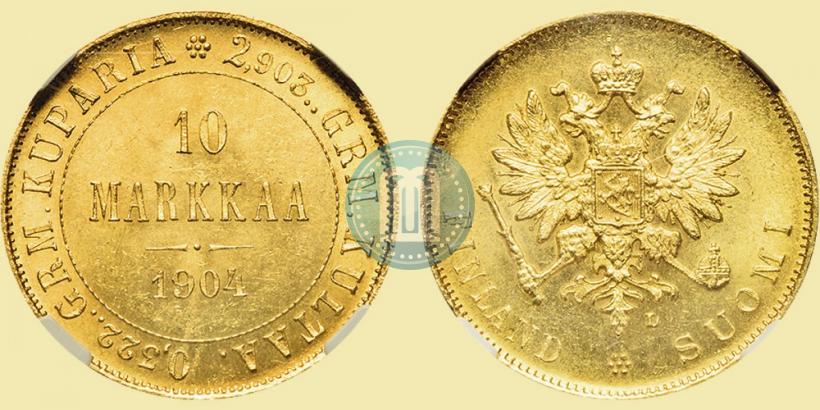 Фото 10 марок 1904 года L 