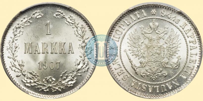 Фото 1 марка 1907 года L 