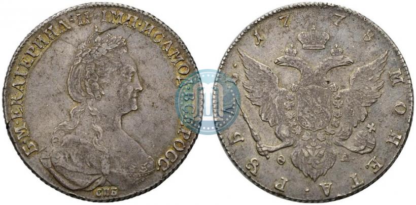 Picture 1 rouble 1778 year СПБ-ФЛ 