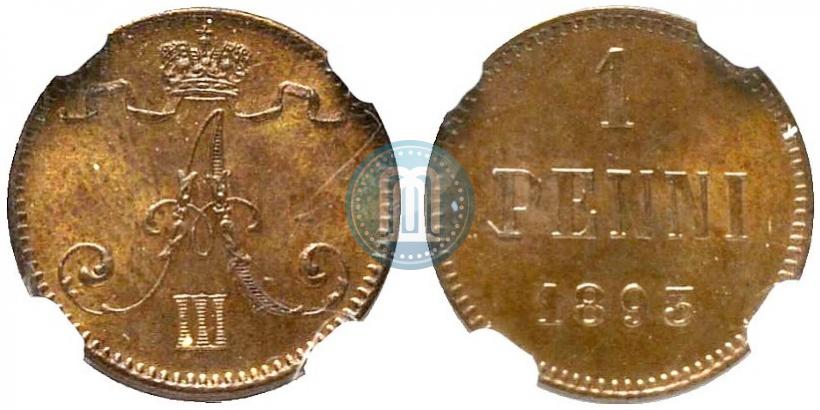 Picture 1 penni 1893 year  