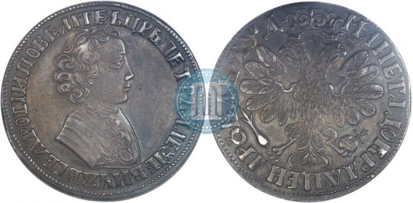 Picture 1 rouble 1704 year  