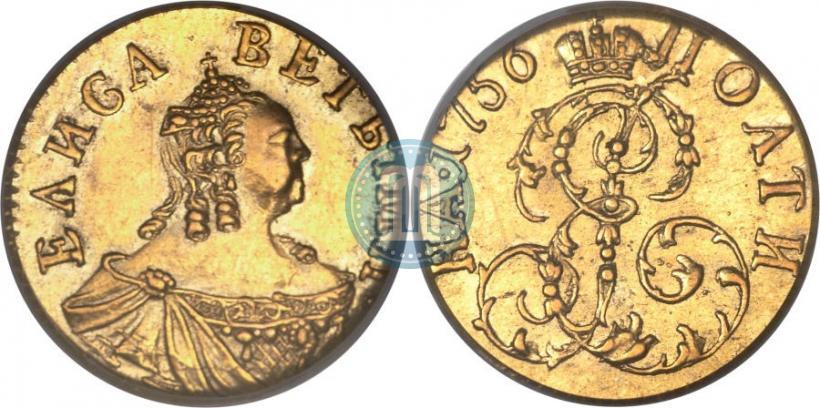 Picture Poltina 1756 year  