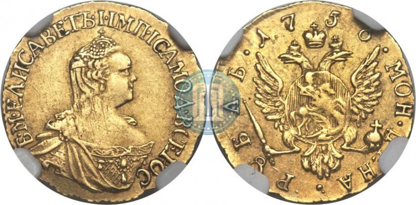 Picture 1 rouble 1756 year  